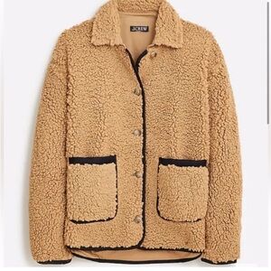 J. Crew Faux Sherpa Barn Jacket